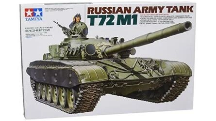 TAMIYA 1:35 Russian T72M1 Army Tank