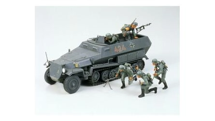 TAMIYA 1:35 Segunda Guerra Mundial Sdkfz.251/1 Halft. Hanoma