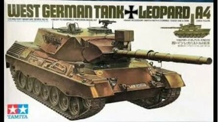 TAMIYA 1:35 US MBT LEOPARD 1A4 