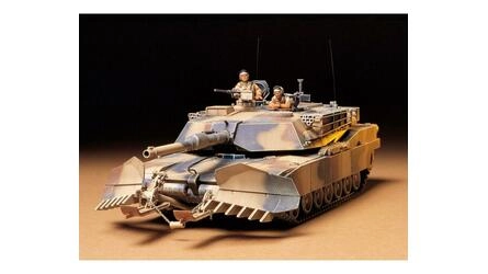 TAMIYA 1:35 US MBT M1A1 Abrams w / Mine Plow(2)