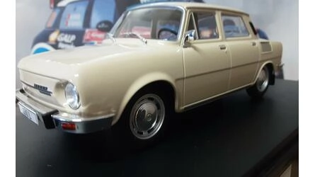 WHITE BOX 1/24 -  SKODA 100 L - LIGHT BEIGE