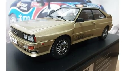 WHITEBOX 1/24 -  AUDI QUATTRO B2 - METALIC BEIGE
