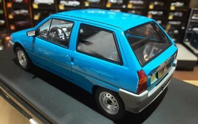 WHITEBOX 1/24 - CITROEN AX - LIGHT BLUE - 1986