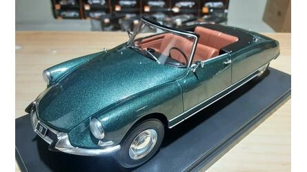 WHITEBOX 1/24 -  CITROEN DS 19 CABRIOLET - METALLIC DARK GRE