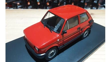 WHITEBOX 1/24 -  FIAT 126 P - 1985 - RED