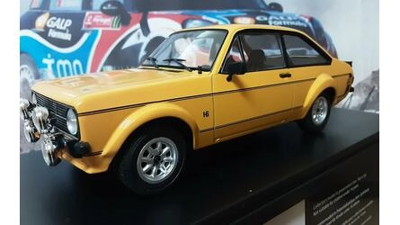 WHITEBOX 1/24 - FORD ESCORT MK II 1600 SPORT - YELLOW - 1977