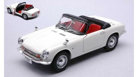 WHITEBOX 1/24 - HONDA S800 - RHD - WHITE - 1966