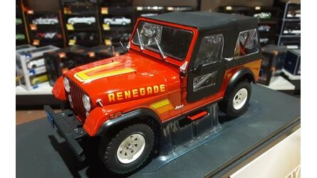 WHITEBOX 1/24 - JEEP CJ-7 RENEGADE - RED - 1980