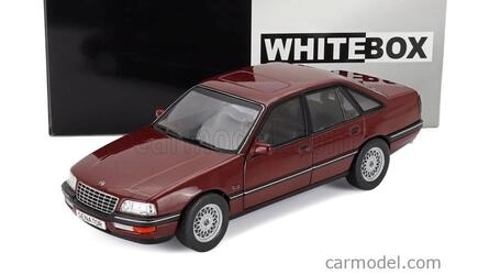 WHITEBOX 1/24 - OPEL SENATOR B - 1987 - METALLIC DARK RED