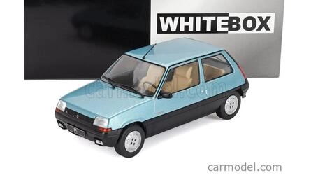 WHITEBOX 1/24 - RENAULT 5 GTL - 1985 - METALLIC LIGHT BLUE