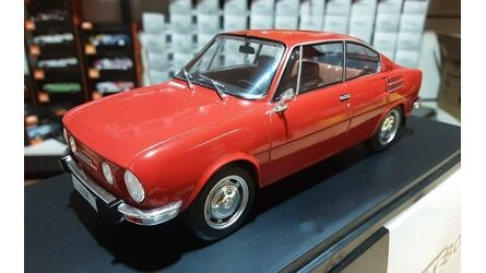 WHITEBOX 1/24 - SKODA 110 R - RED - 1970