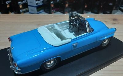WHITEBOX 1/24 - SKODA FELICIA CABRIO - 1959 - LIGHT BLUE