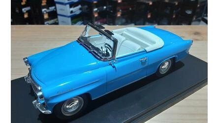 WHITEBOX 1/24 - SKODA FELICIA CABRIO - 1959 - LIGHT BLUE