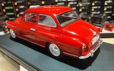 WHITEBOX 1/24 - SKODA OCTAVIA SUPER - 1959 - RED