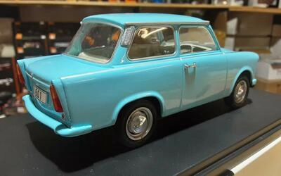 WHITEBOX 1/24 -  TRABANT 601 - LIGHT BLUE - 1965