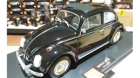 WHITEBOX 1/24 -  VW BEETLE 1200 - BLACK - 1960